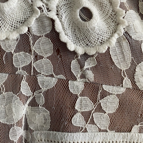 BEGUILE BY BYRON LARS SIZE 6 BEAUTIFUL CHARISSIMA WHITE BEIGE - Picture 7 of 14